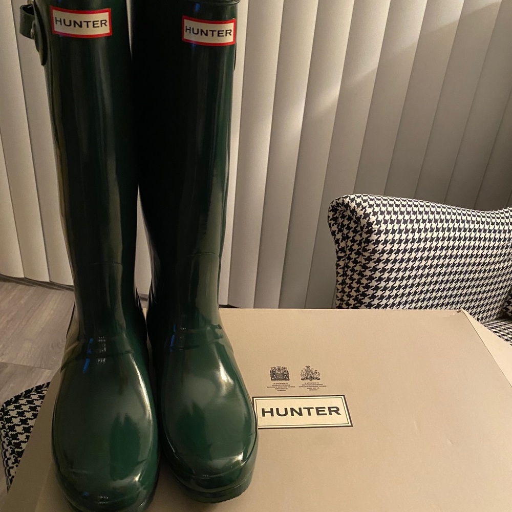 Forest Green Hunter Bay Boots